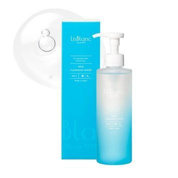 Очищувальна вода Axxzia LisBlanc Mild Cleansing Water 250 мл &mdash; пляшка та коробка